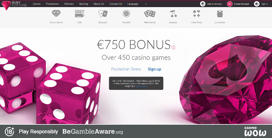 Ruby Fortune Casino kostenlos