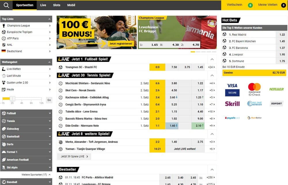 150 Franken für neue Interwetten Kunden
