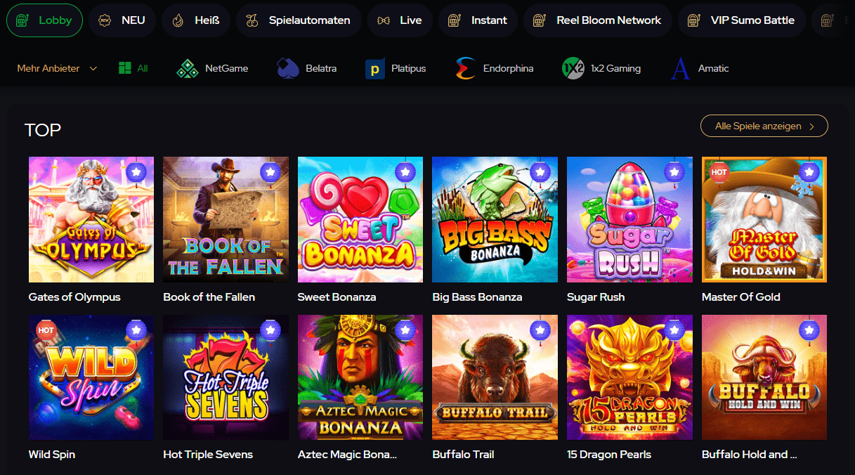 Spielen Sie im vertrauenswürdigen und zuverlässigen KatsuBet Online Casino in Deutschland um echtes Geld!
  